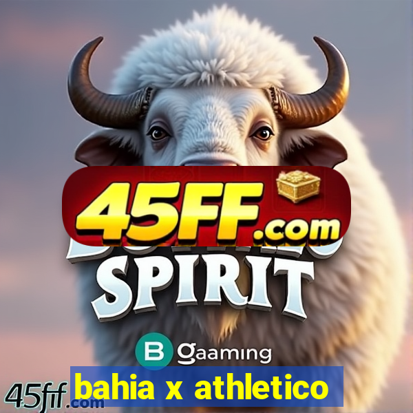 bahia x athletico-pr ao vivo